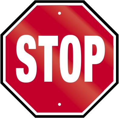 stop sign
