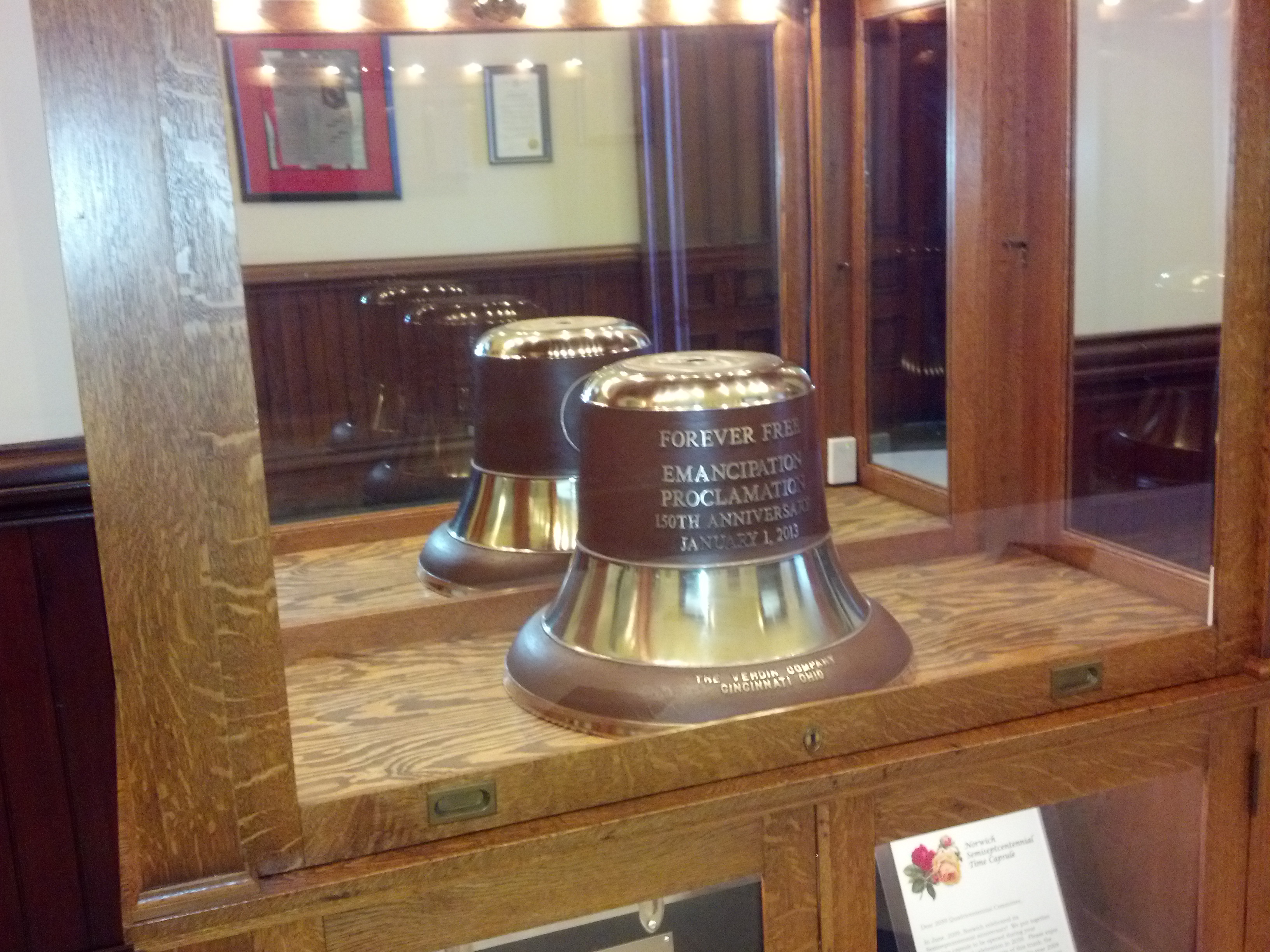 Emancipation Proclamation Commemorative Bell