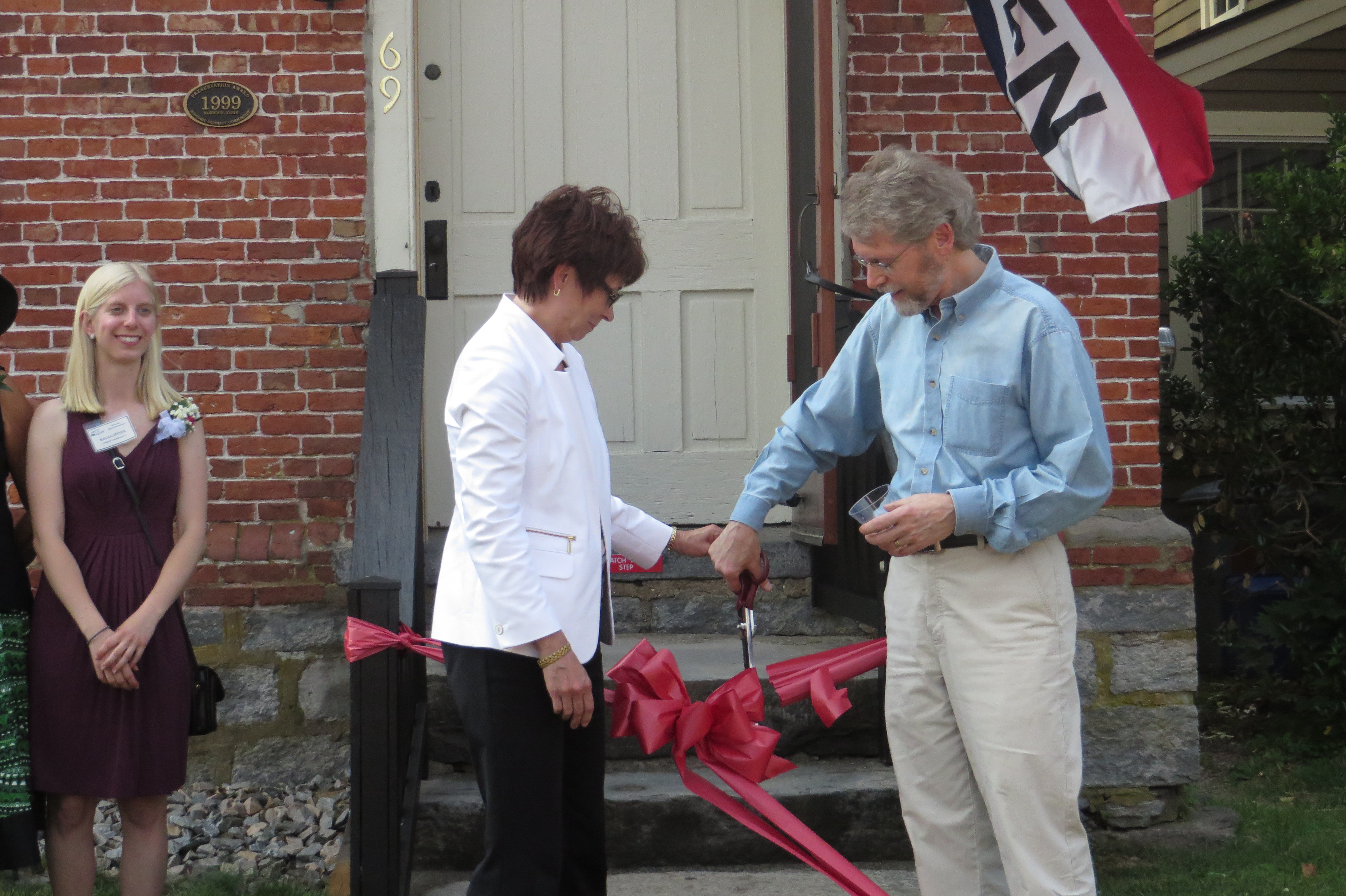 Ribbon Cutting 6/12/15 - Norwich Heritage and Regional Visitors' Center